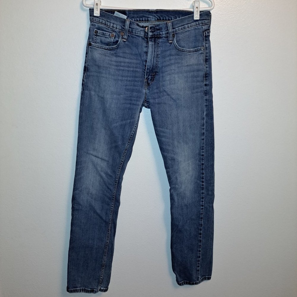 Levi Strauss &Co 513 Slim Straight Fit Jeans Water <Less W30xL32 - Picture 7 of 10